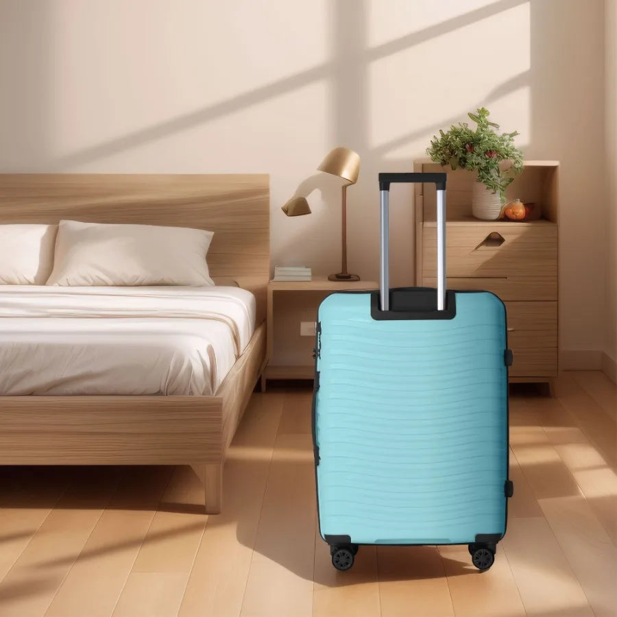 3-Piece Hardside Luggage Set – Spinner Wheels & Scratch-Resistant