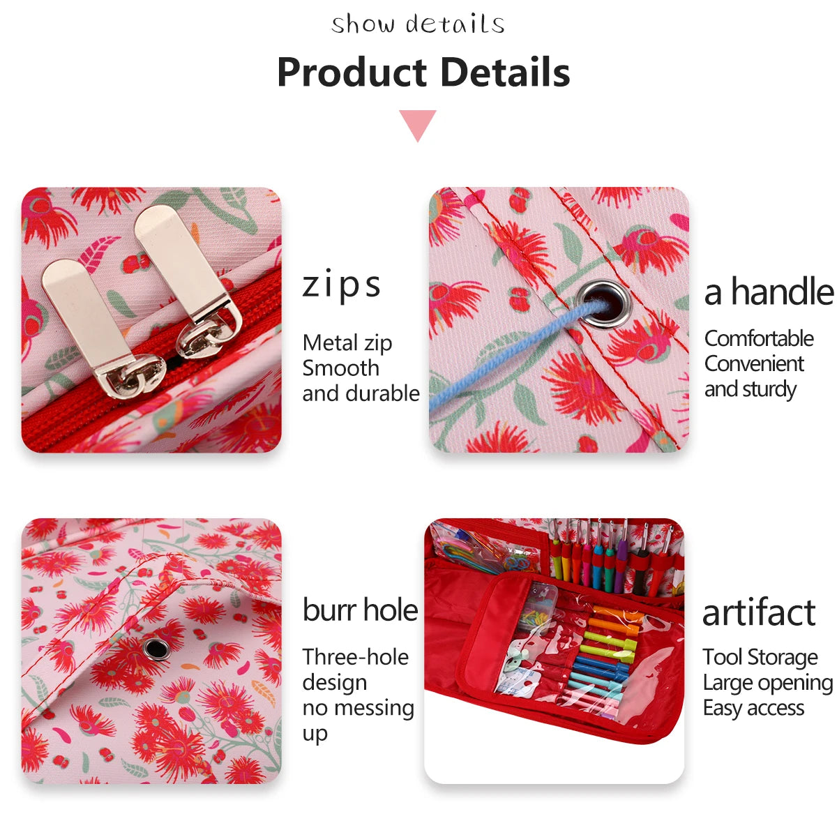 Waterproof Yarn Storage Bag – Knitting & Sewing Tote