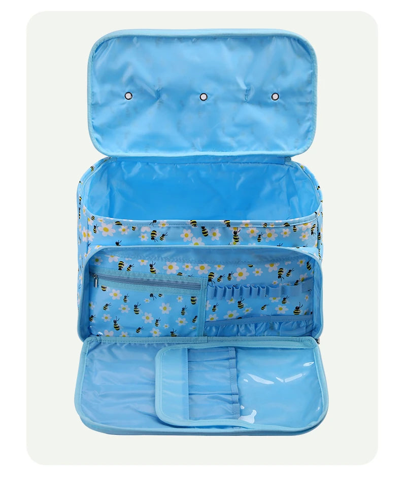 Waterproof Yarn Storage Bag – Knitting & Sewing Tote