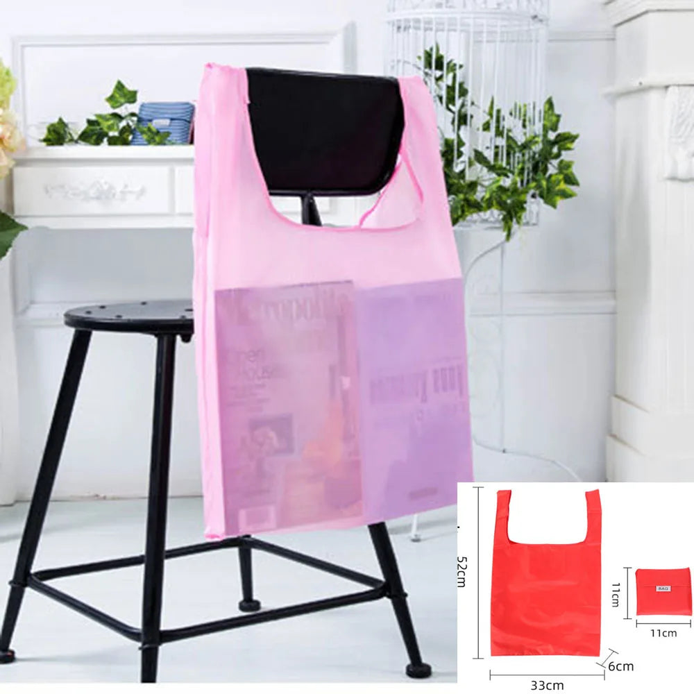 Reusable Eco Shopping Bag – Foldable Shoulder Tote