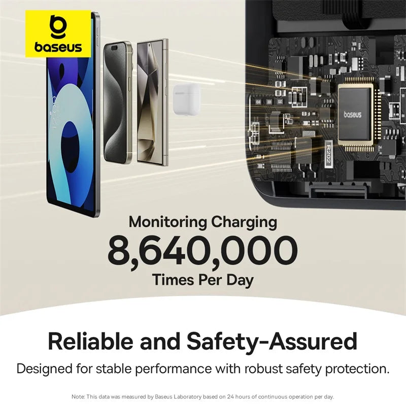 Qi2 45W 10000mAh Magnetic Power Bank – MagSafe Fast Charging