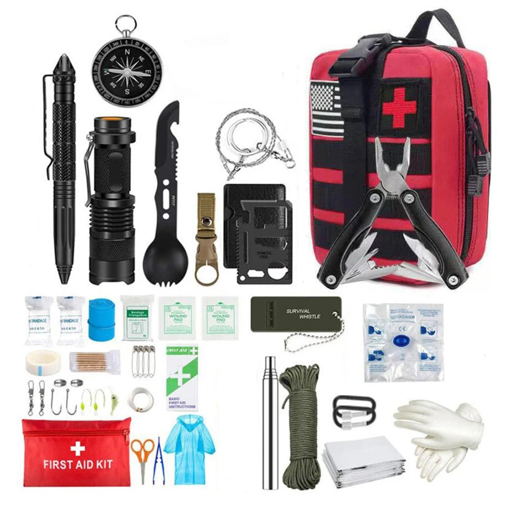 Survival First Aid Kit – MOLLE Emergency Trauma Bag