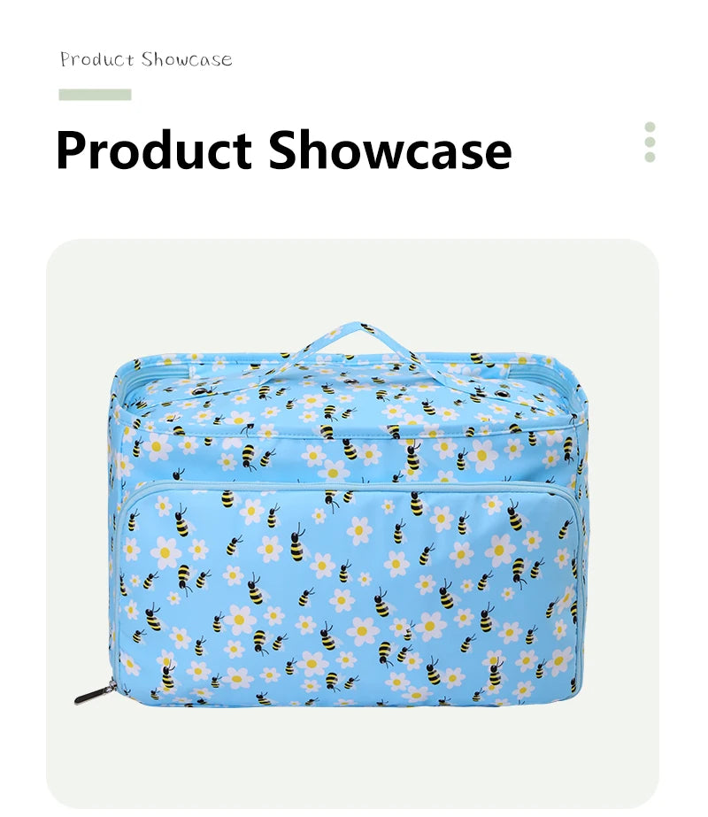 Waterproof Yarn Storage Bag – Knitting & Sewing Tote