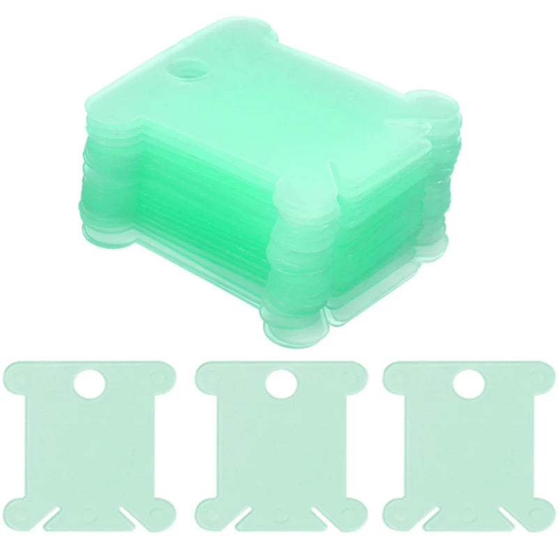 36-Grid Embroidery Floss Organizer Box – with Bobbins & Stickers