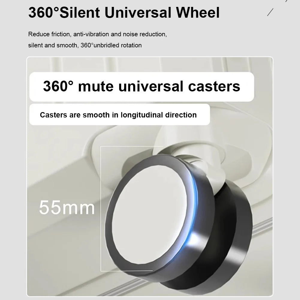 3-Piece Spinner Luggage Set – TSA-Approved Travel Cases