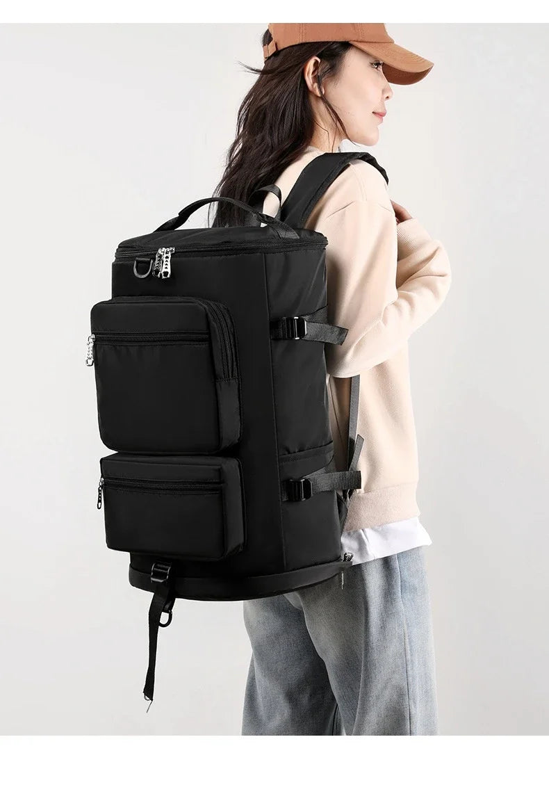 Outdoor Single-Shoulder Travel Backpack – Crossbody Fitness Bag