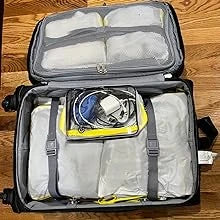 2/6/9 Set Compression Packing Cubes – Waterproof Travel Organizer Bags