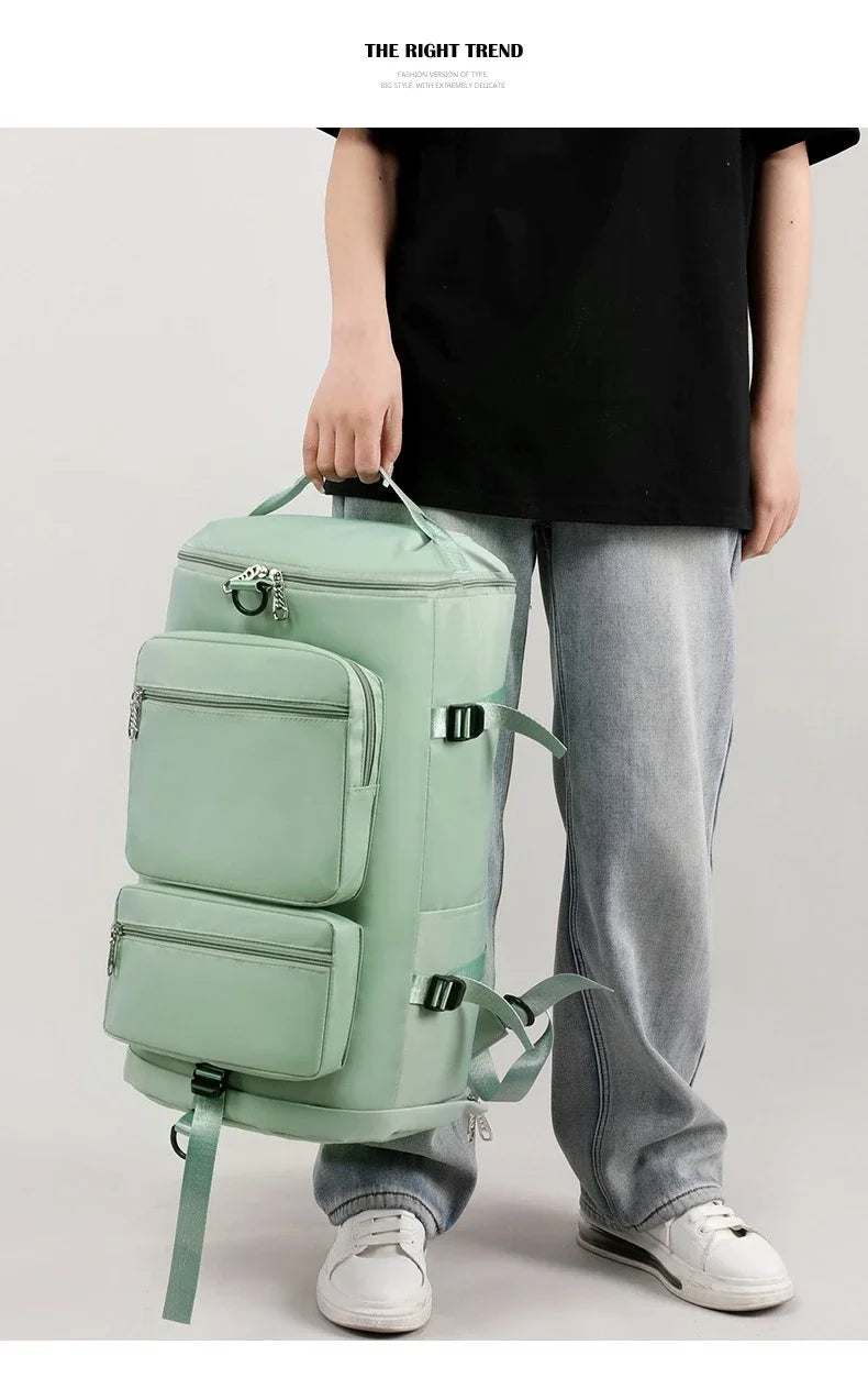 Outdoor Single-Shoulder Travel Backpack – Crossbody Fitness Bag