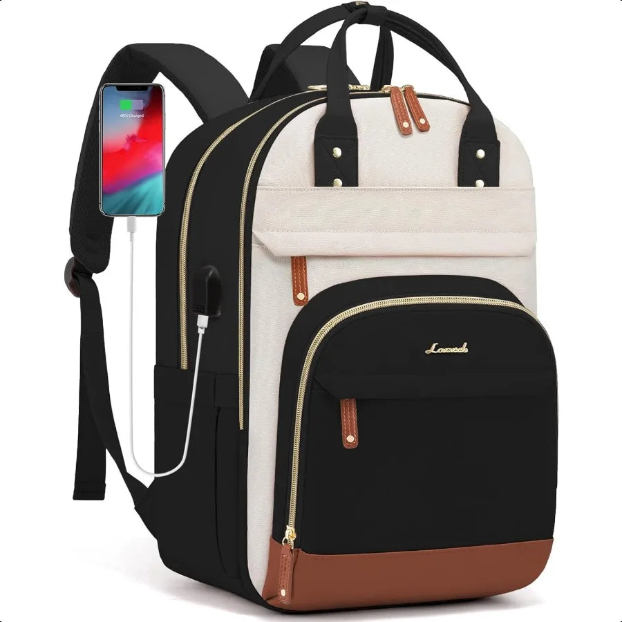 Women’s Laptop Backpack – 15.6” Large Capacity Travel Bag