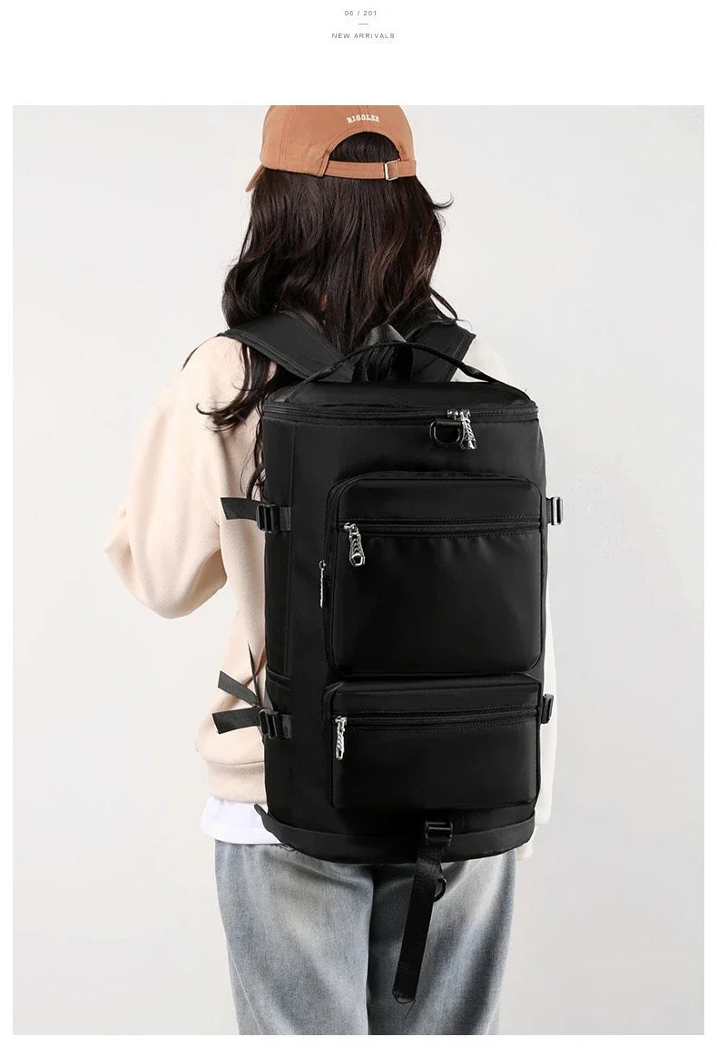 Outdoor Single-Shoulder Travel Backpack – Crossbody Fitness Bag