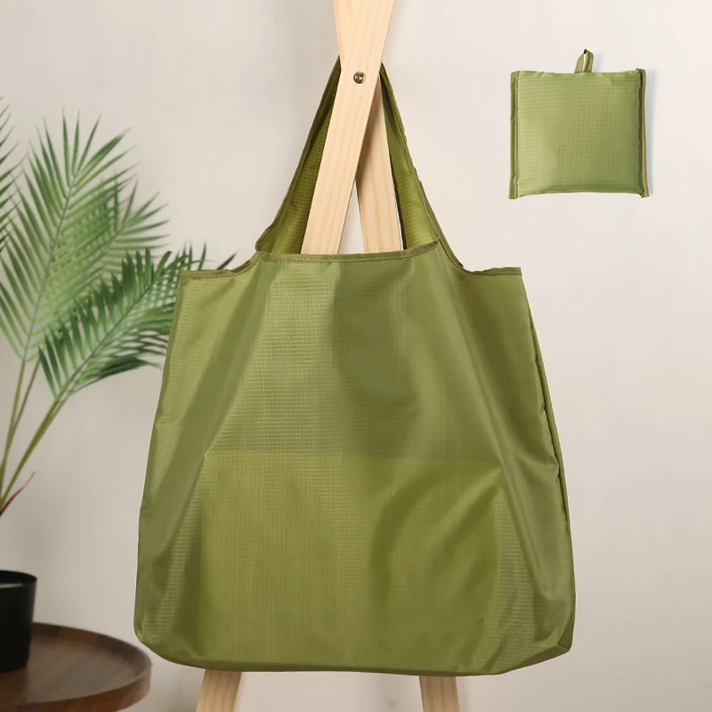 Reusable Eco Shopping Bag – Foldable Shoulder Tote