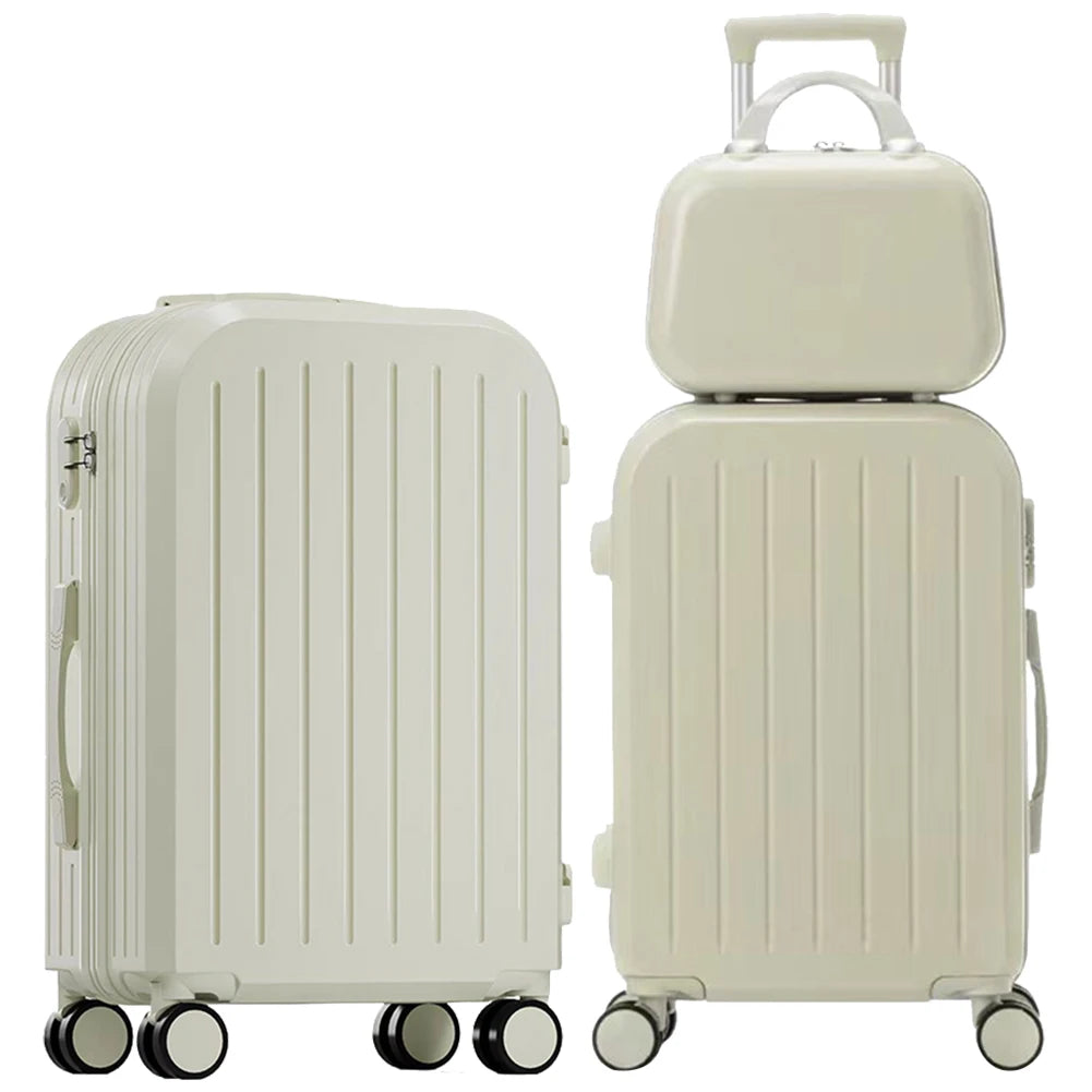 3-Piece Spinner Luggage Set – TSA-Approved Travel Cases