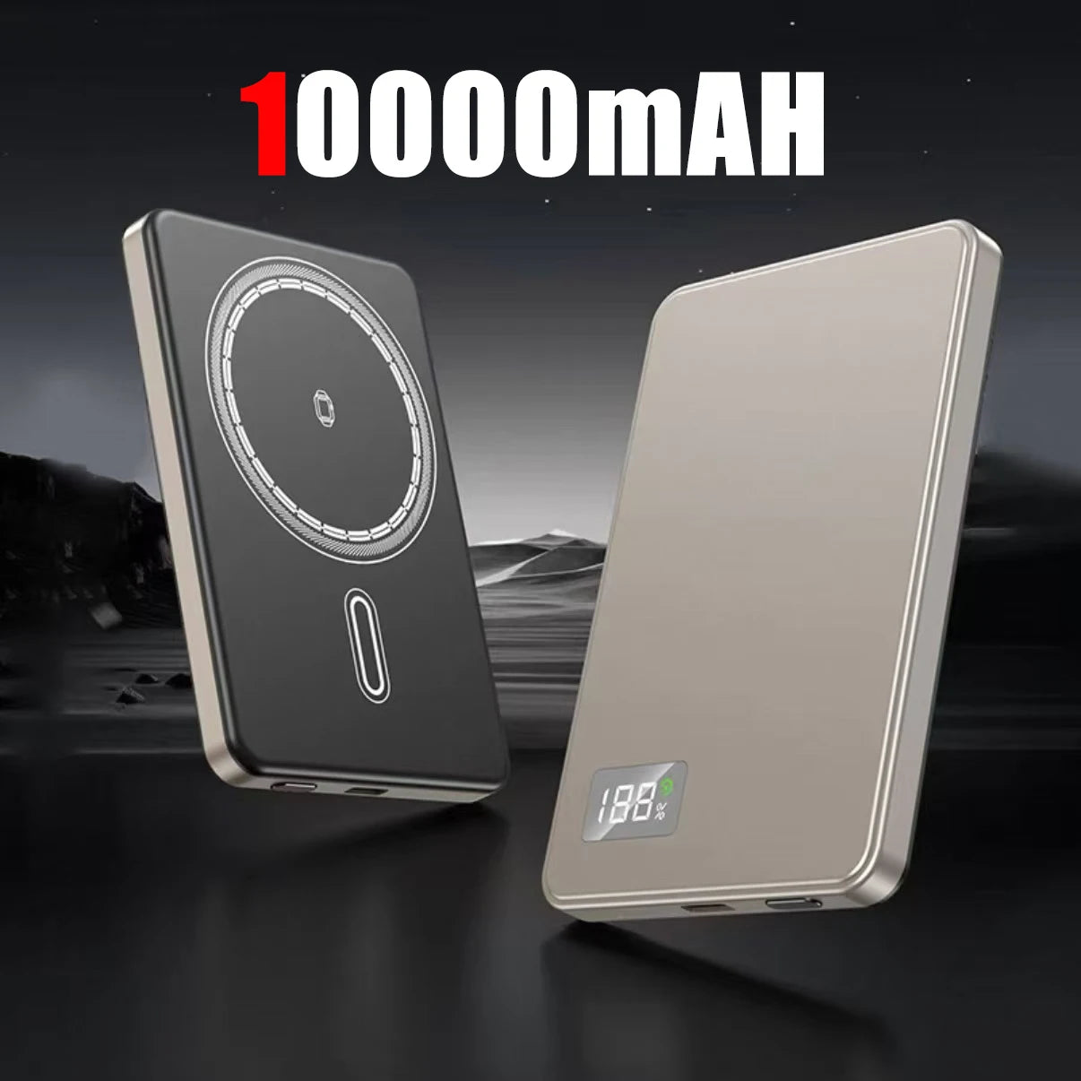 50,000mAh Magnetic Wireless Power Bank – PD 22.5W Fast Charging