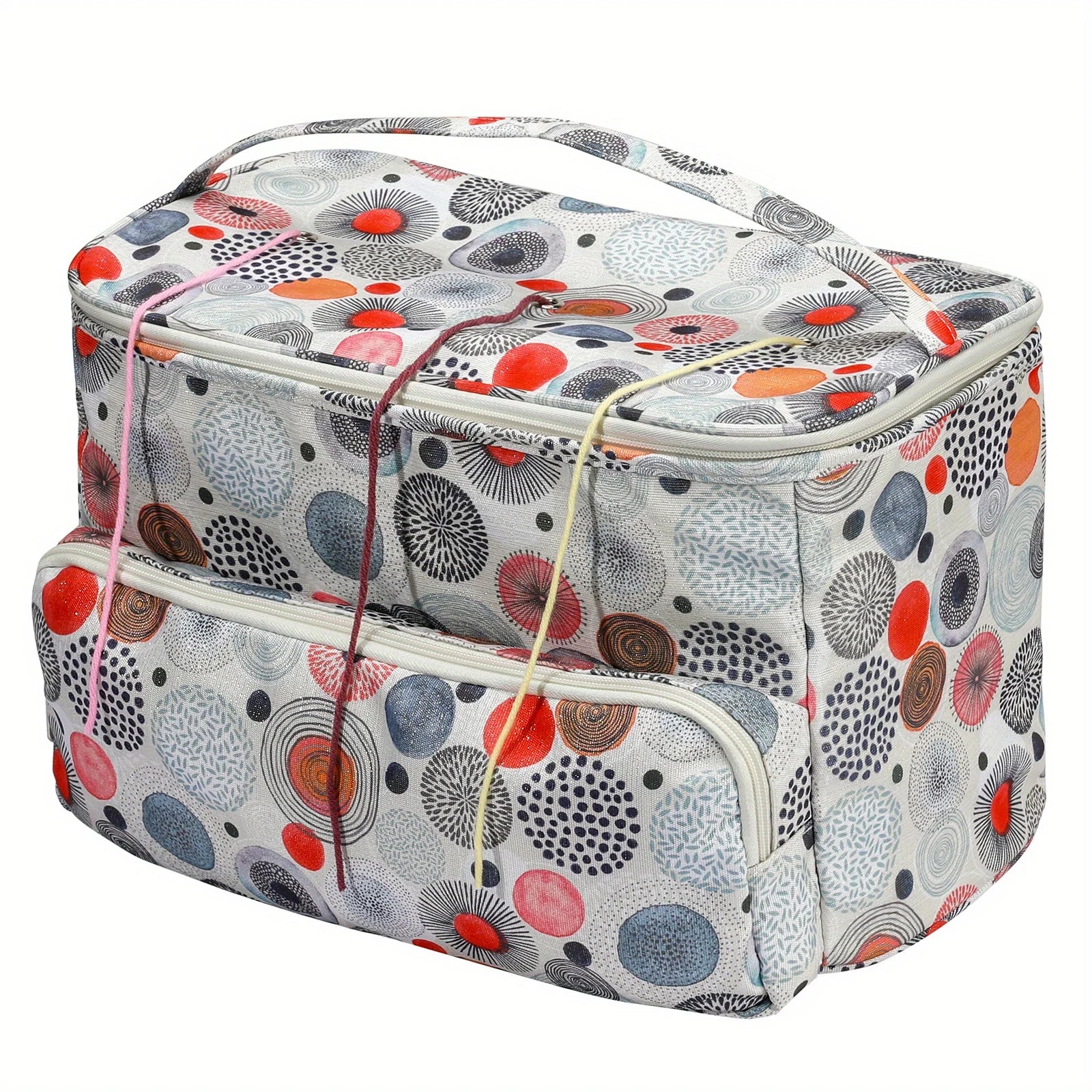 Waterproof Yarn Storage Bag – Knitting & Sewing Tote