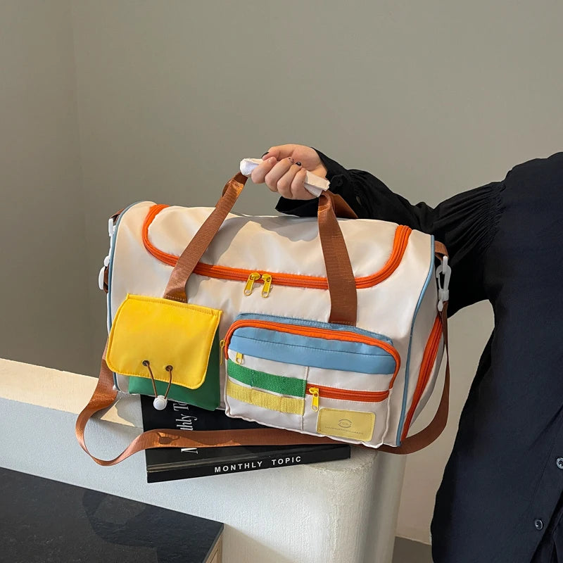 Large Capacity Travel Duffel Bag – Gym & Weekend Bag