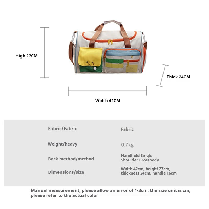 Large Capacity Travel Duffel Bag – Gym & Weekend Bag