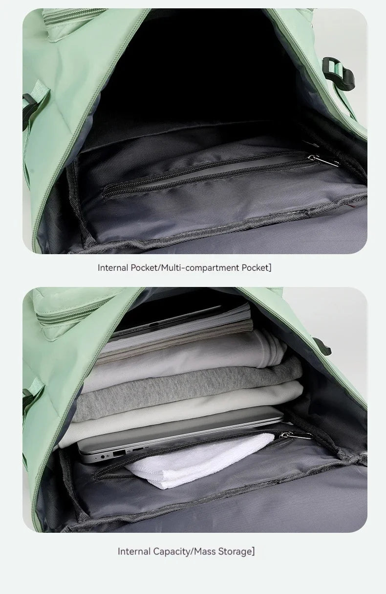 Outdoor Single-Shoulder Travel Backpack – Crossbody Fitness Bag