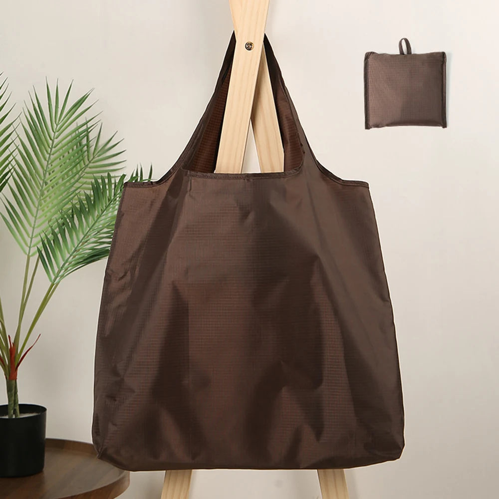 Reusable Eco Shopping Bag – Foldable Shoulder Tote