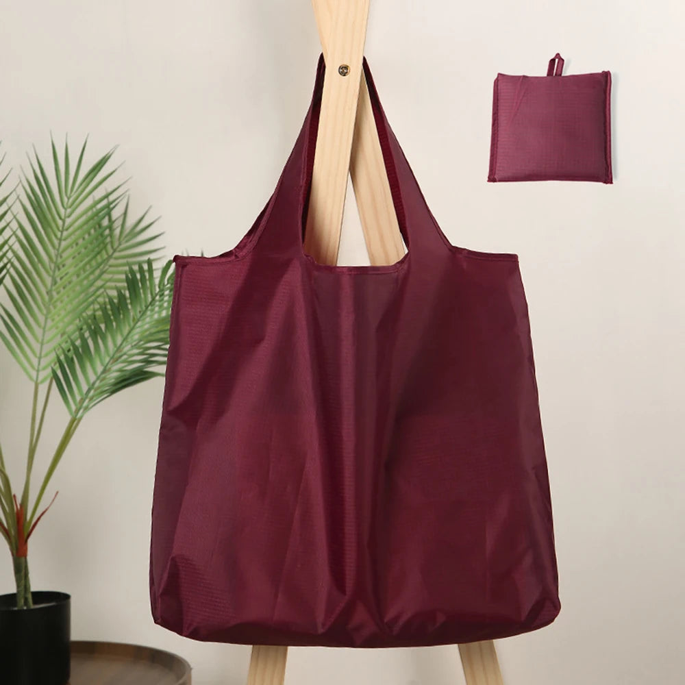 Reusable Eco Shopping Bag – Foldable Shoulder Tote
