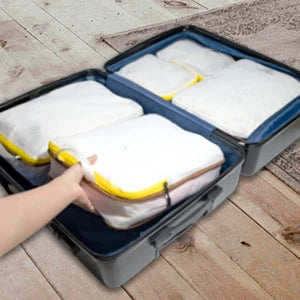 2/6/9 Set Compression Packing Cubes – Waterproof Travel Organizer Bags